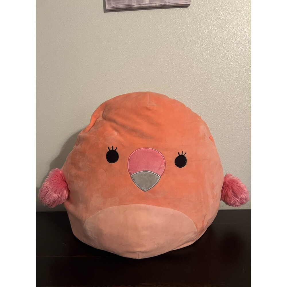 Cody the Flamingo Large 16" Peach Squishmallow